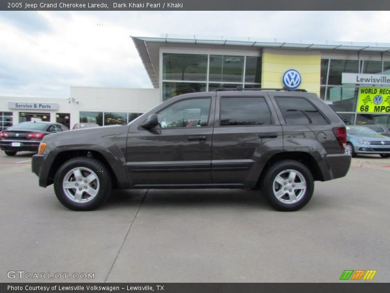 Dark Khaki Pearl / Khaki 2005 Jeep Grand Cherokee Laredo
