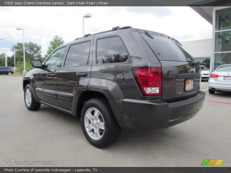 Dark Khaki Pearl / Khaki 2005 Jeep Grand Cherokee Laredo