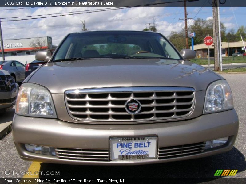 Bronzemist / Neutral Shale Beige 2003 Cadillac DeVille DTS