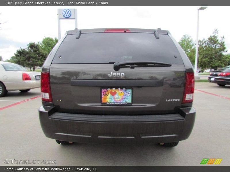 Dark Khaki Pearl / Khaki 2005 Jeep Grand Cherokee Laredo
