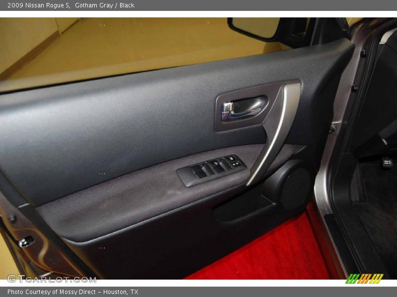 Gotham Gray / Black 2009 Nissan Rogue S