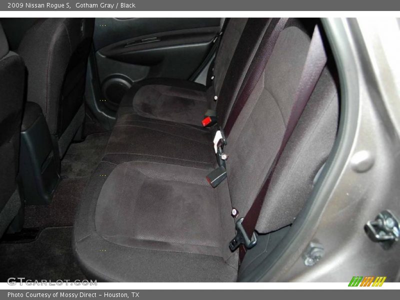 Gotham Gray / Black 2009 Nissan Rogue S