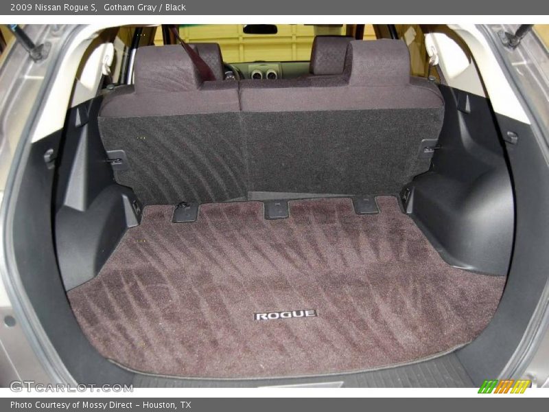 Gotham Gray / Black 2009 Nissan Rogue S