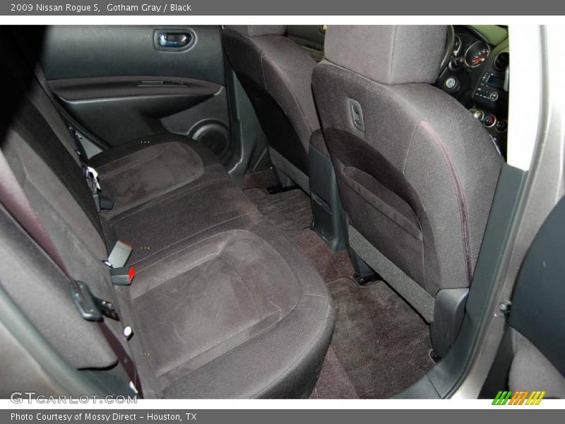 Gotham Gray / Black 2009 Nissan Rogue S