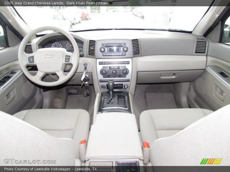 Dark Khaki Pearl / Khaki 2005 Jeep Grand Cherokee Laredo