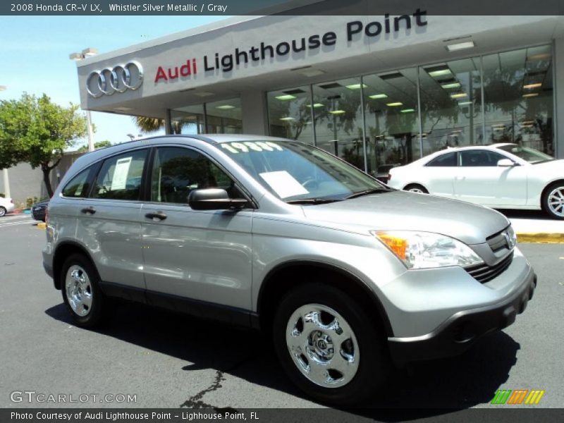 Whistler Silver Metallic / Gray 2008 Honda CR-V LX