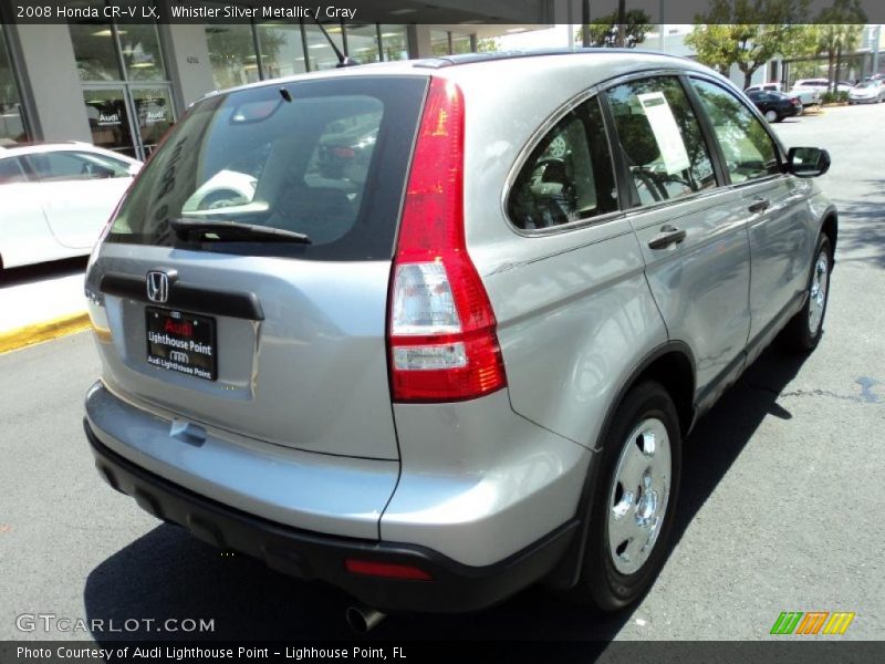 Whistler Silver Metallic / Gray 2008 Honda CR-V LX