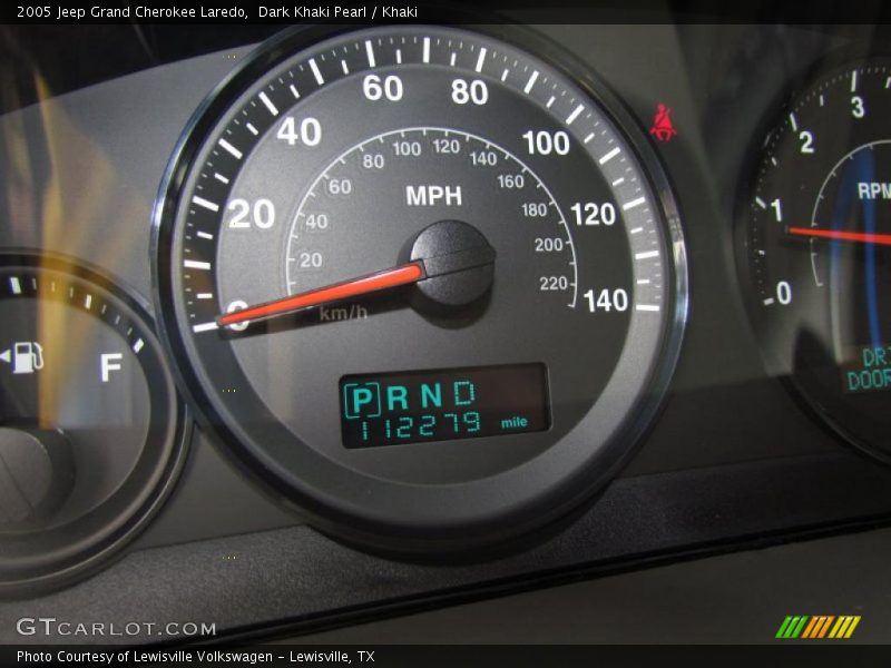 Dark Khaki Pearl / Khaki 2005 Jeep Grand Cherokee Laredo