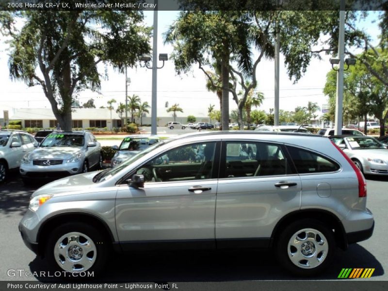 Whistler Silver Metallic / Gray 2008 Honda CR-V LX