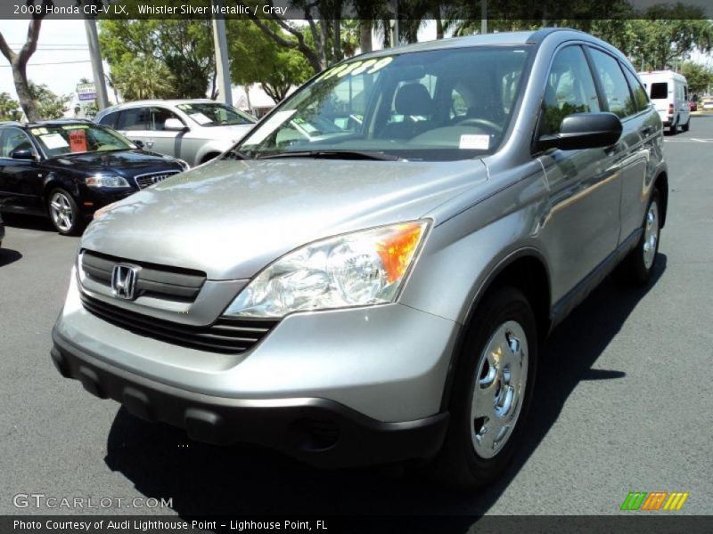 Whistler Silver Metallic / Gray 2008 Honda CR-V LX