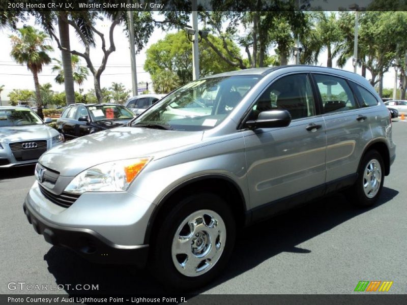 Whistler Silver Metallic / Gray 2008 Honda CR-V LX
