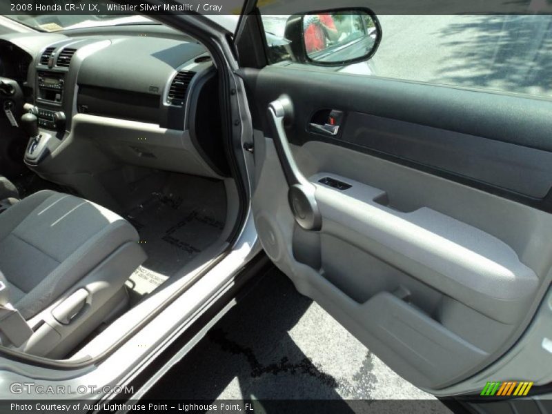 Whistler Silver Metallic / Gray 2008 Honda CR-V LX