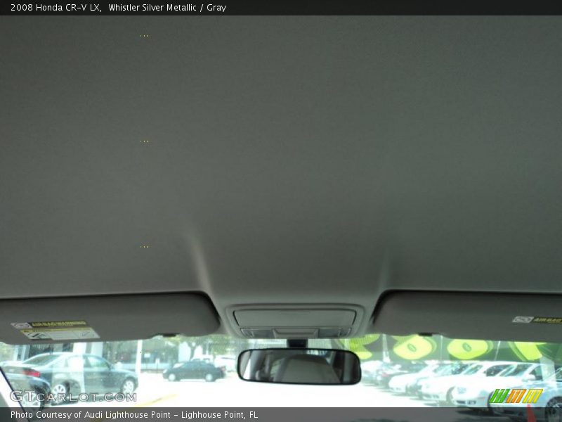 Whistler Silver Metallic / Gray 2008 Honda CR-V LX