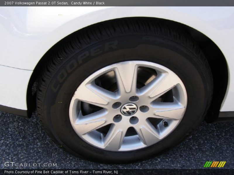 Candy White / Black 2007 Volkswagen Passat 2.0T Sedan