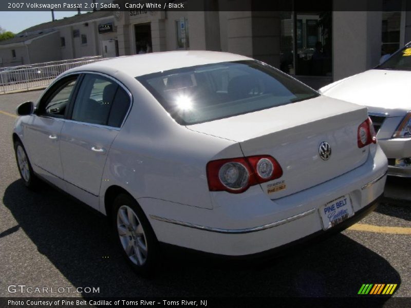 Candy White / Black 2007 Volkswagen Passat 2.0T Sedan