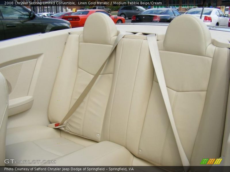 Linen Gold Metallic / Medium Pebble Beige/Cream 2008 Chrysler Sebring Limited Convertible