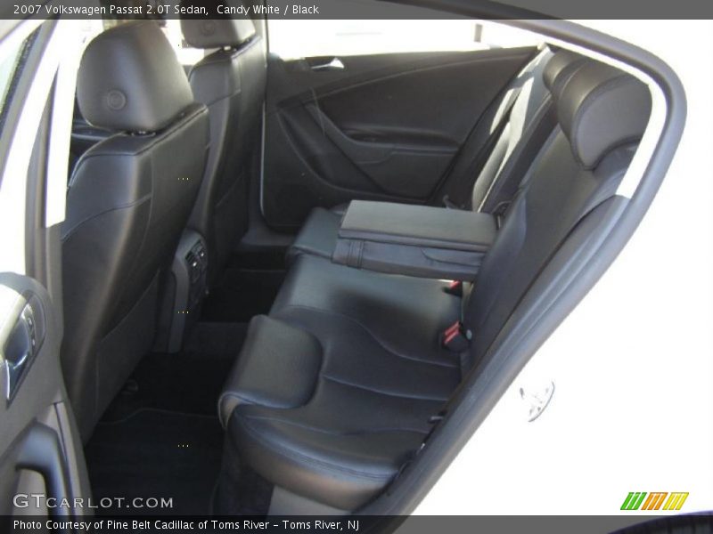 Candy White / Black 2007 Volkswagen Passat 2.0T Sedan