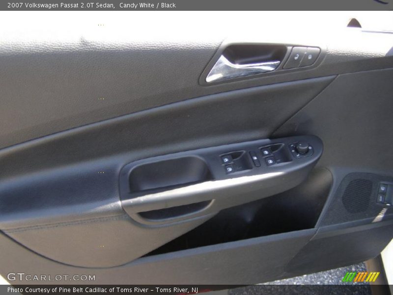 Candy White / Black 2007 Volkswagen Passat 2.0T Sedan