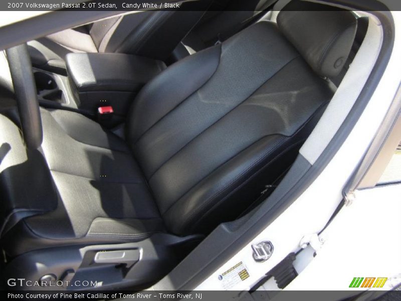Candy White / Black 2007 Volkswagen Passat 2.0T Sedan