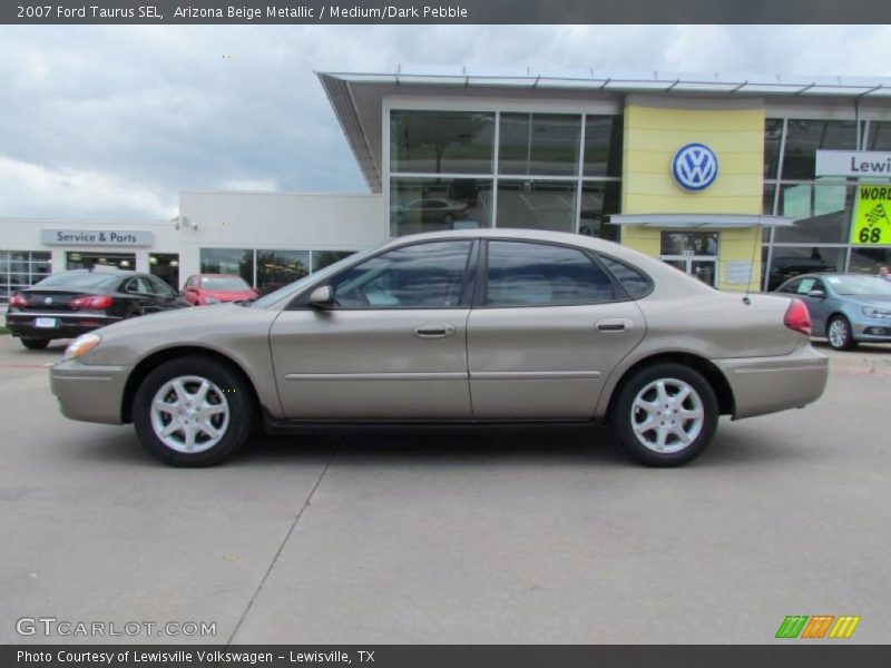 Arizona Beige Metallic / Medium/Dark Pebble 2007 Ford Taurus SEL