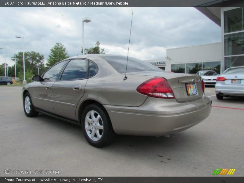 Arizona Beige Metallic / Medium/Dark Pebble 2007 Ford Taurus SEL