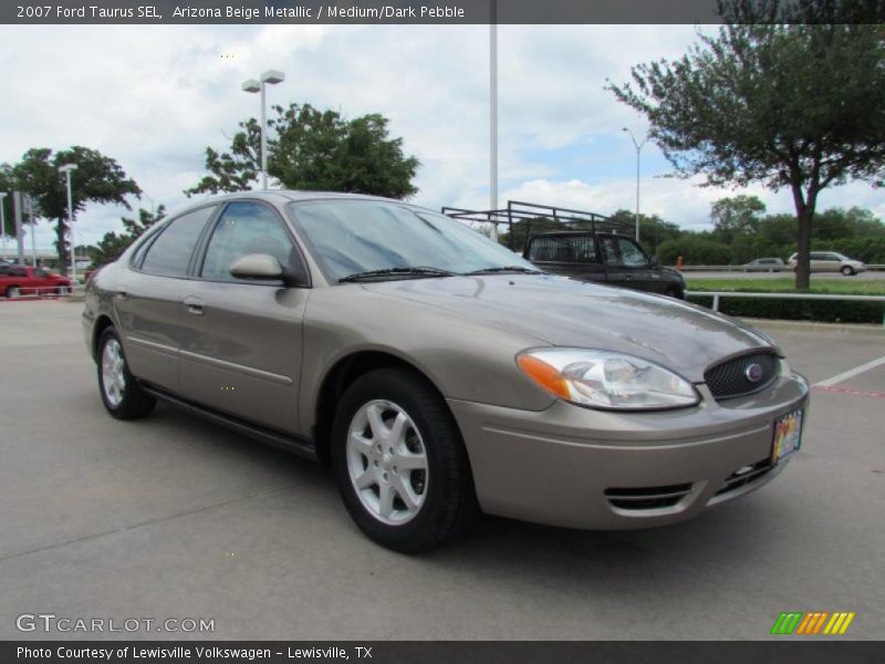 Arizona Beige Metallic / Medium/Dark Pebble 2007 Ford Taurus SEL