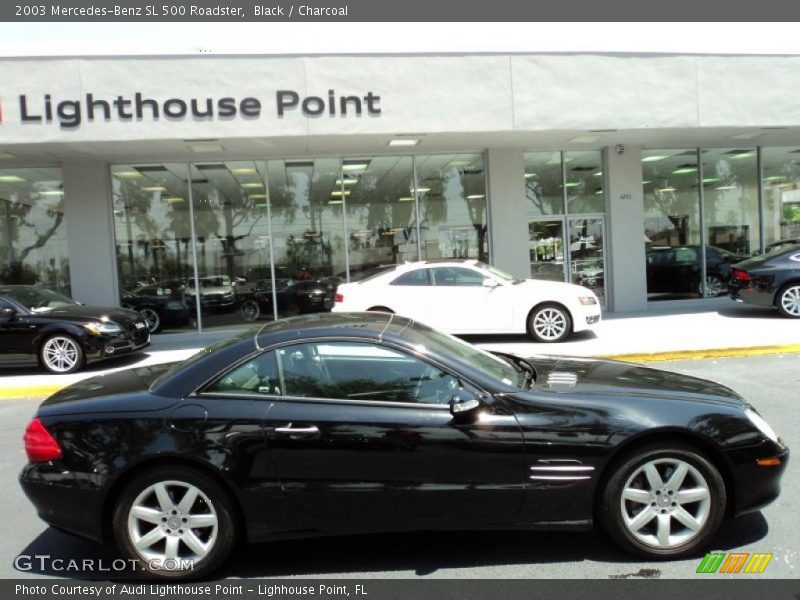 Black / Charcoal 2003 Mercedes-Benz SL 500 Roadster