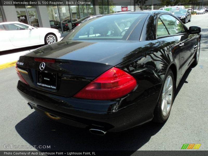 Black / Charcoal 2003 Mercedes-Benz SL 500 Roadster