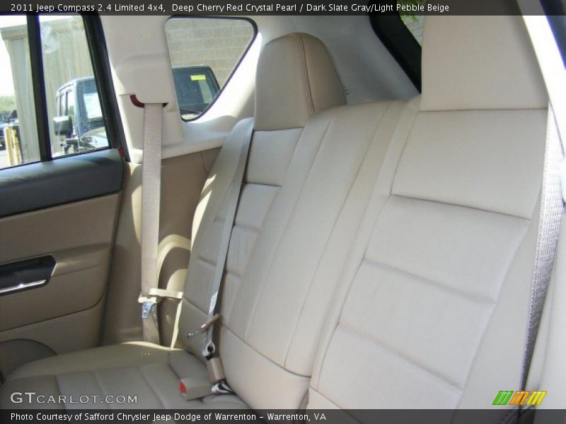 Deep Cherry Red Crystal Pearl / Dark Slate Gray/Light Pebble Beige 2011 Jeep Compass 2.4 Limited 4x4