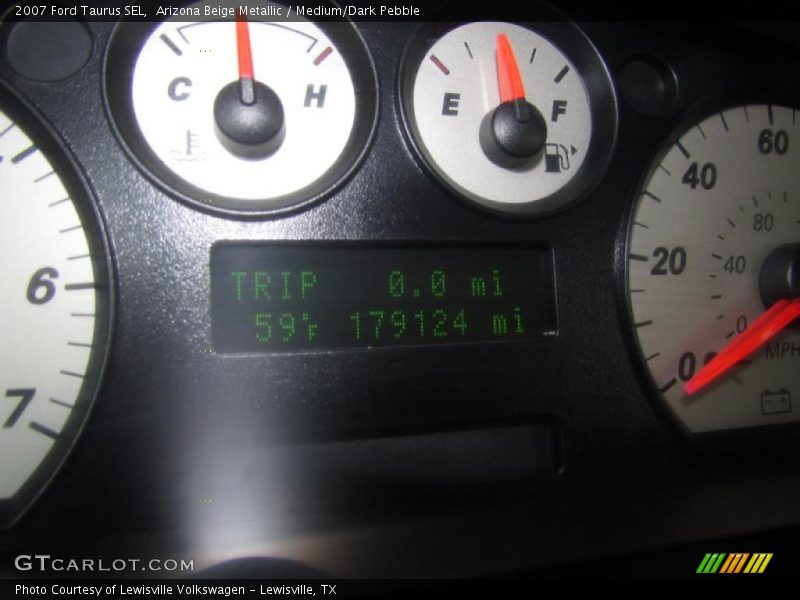 Arizona Beige Metallic / Medium/Dark Pebble 2007 Ford Taurus SEL