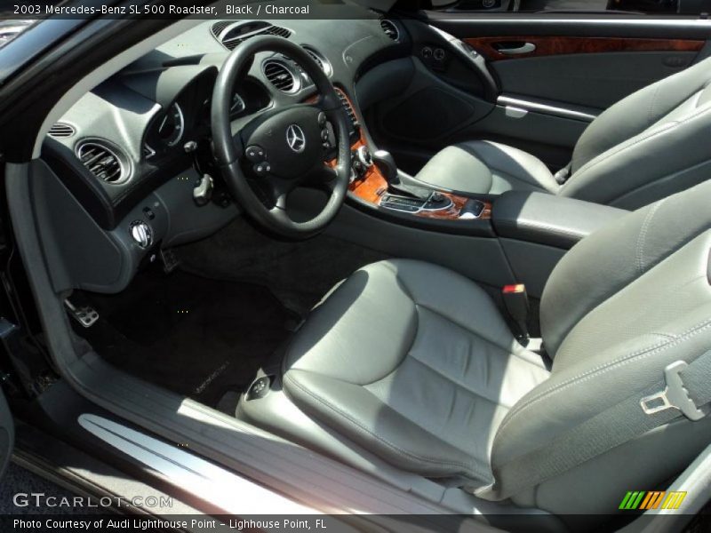 Black / Charcoal 2003 Mercedes-Benz SL 500 Roadster