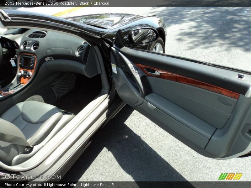Black / Charcoal 2003 Mercedes-Benz SL 500 Roadster
