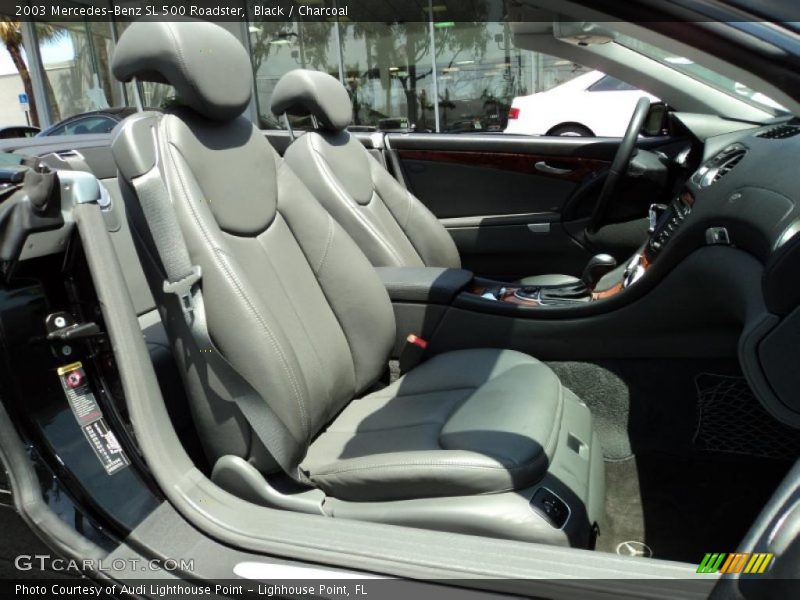 Black / Charcoal 2003 Mercedes-Benz SL 500 Roadster
