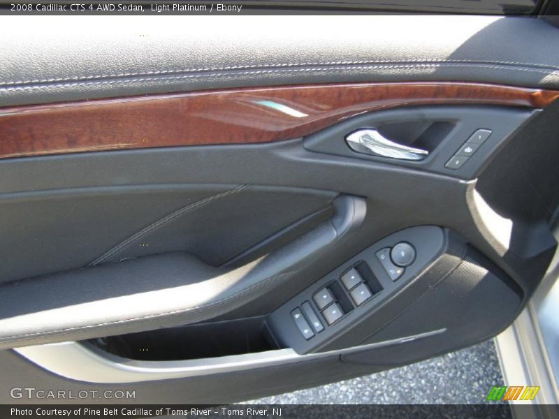 Light Platinum / Ebony 2008 Cadillac CTS 4 AWD Sedan