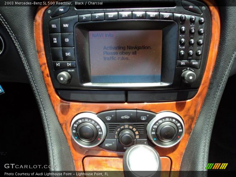 Black / Charcoal 2003 Mercedes-Benz SL 500 Roadster