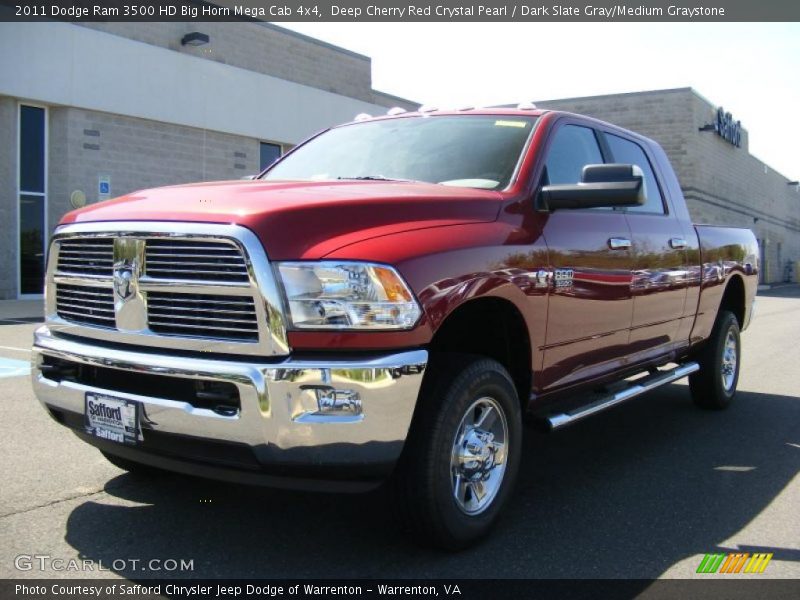 Front 3/4 View of 2011 Ram 3500 HD Big Horn Mega Cab 4x4