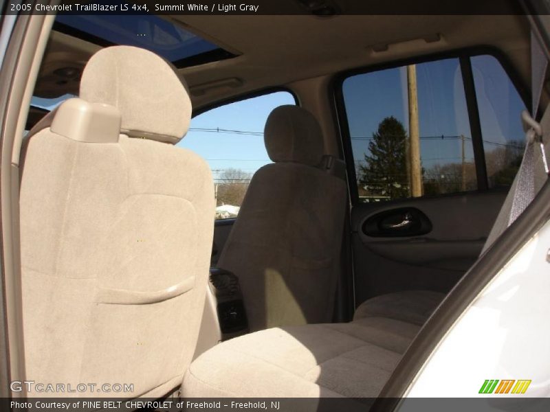 Summit White / Light Gray 2005 Chevrolet TrailBlazer LS 4x4