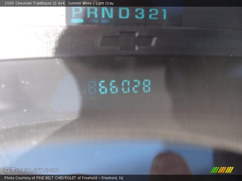 Summit White / Light Gray 2005 Chevrolet TrailBlazer LS 4x4