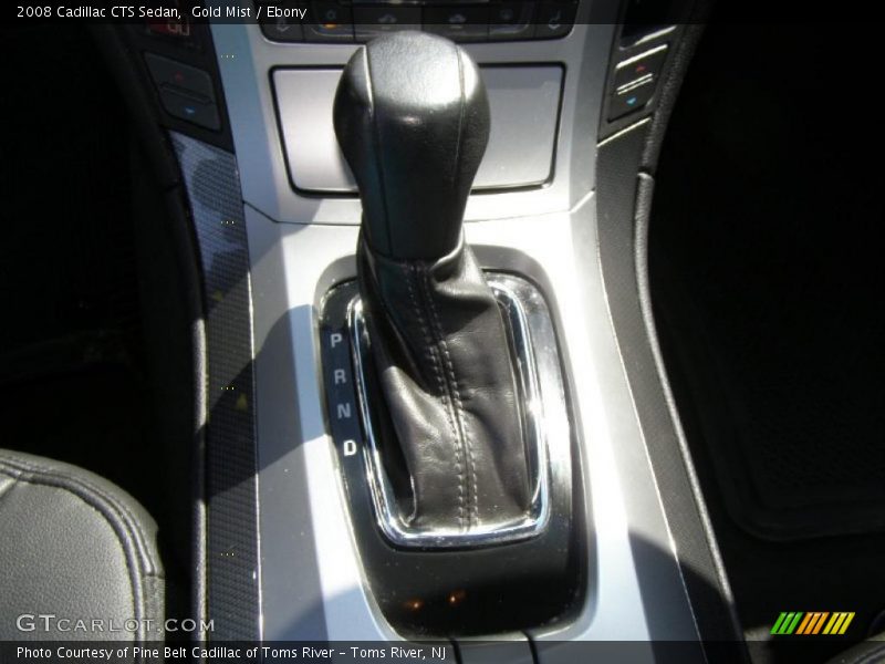 Gold Mist / Ebony 2008 Cadillac CTS Sedan