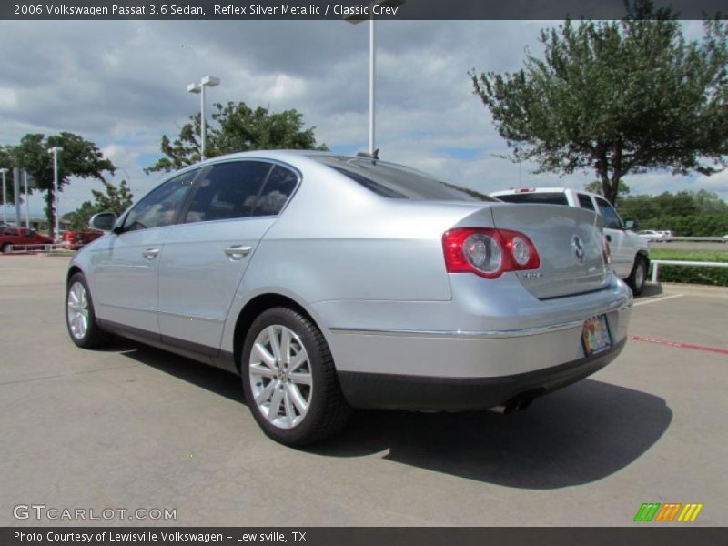 Reflex Silver Metallic / Classic Grey 2006 Volkswagen Passat 3.6 Sedan