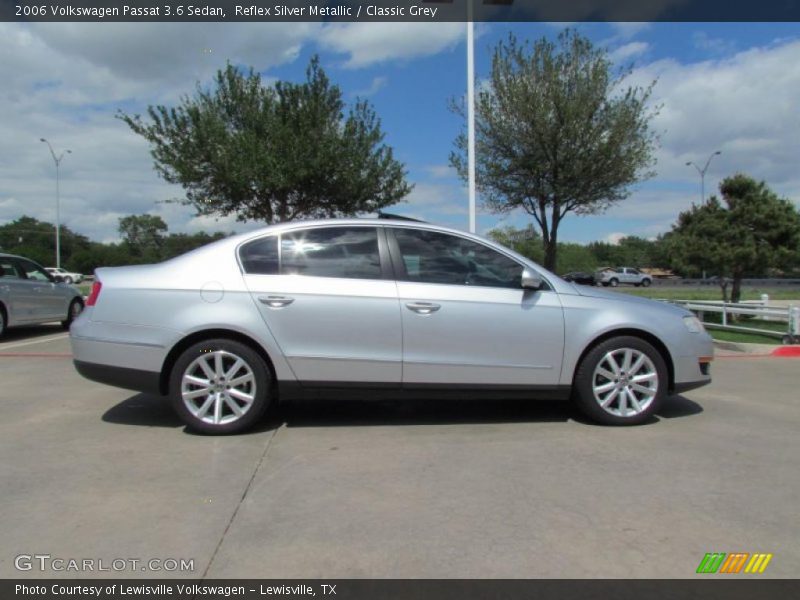 Reflex Silver Metallic / Classic Grey 2006 Volkswagen Passat 3.6 Sedan
