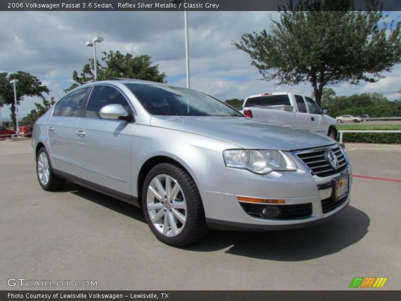Front 3/4 View of 2006 Passat 3.6 Sedan