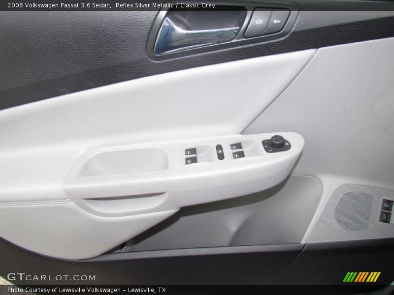 Reflex Silver Metallic / Classic Grey 2006 Volkswagen Passat 3.6 Sedan