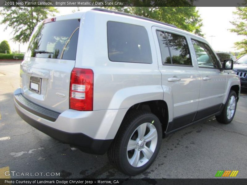 Bright Silver Metallic / Dark Slate Gray 2011 Jeep Patriot Latitude