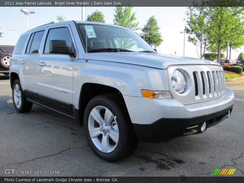 Bright Silver Metallic / Dark Slate Gray 2011 Jeep Patriot Latitude