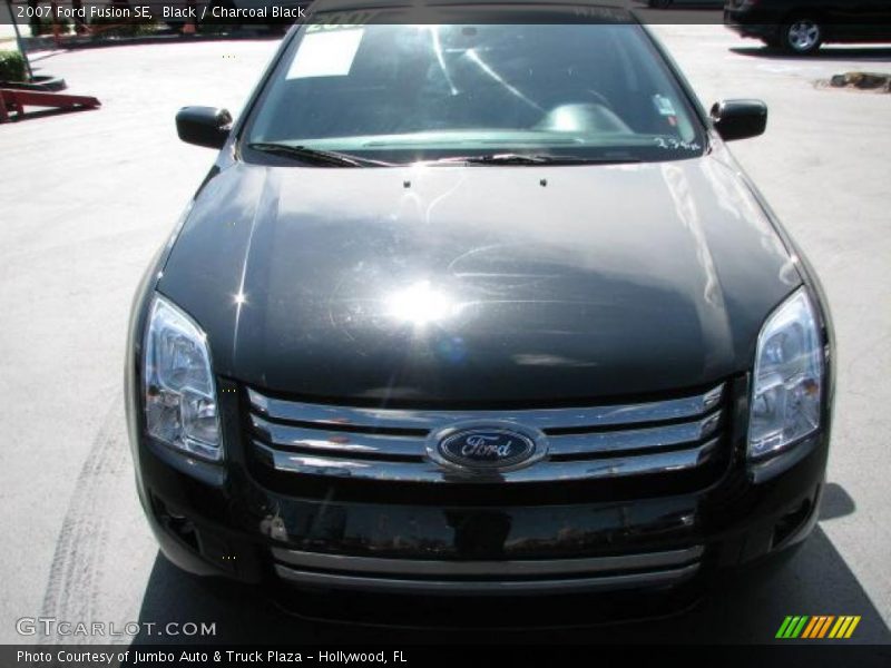 Black / Charcoal Black 2007 Ford Fusion SE