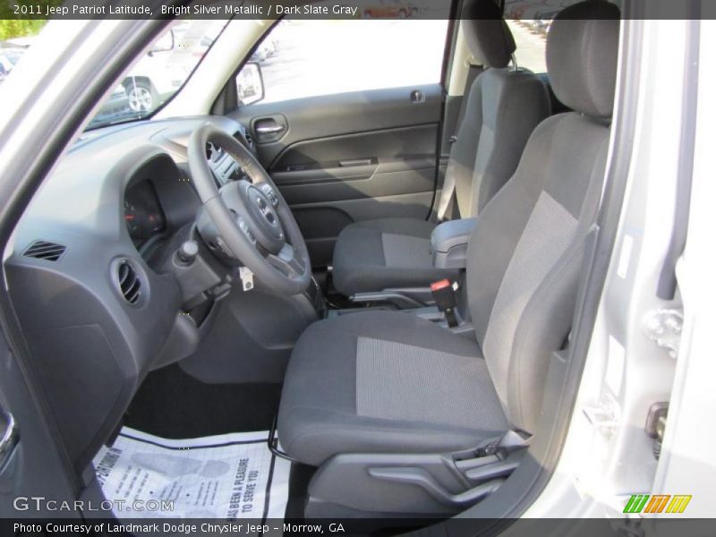 Bright Silver Metallic / Dark Slate Gray 2011 Jeep Patriot Latitude