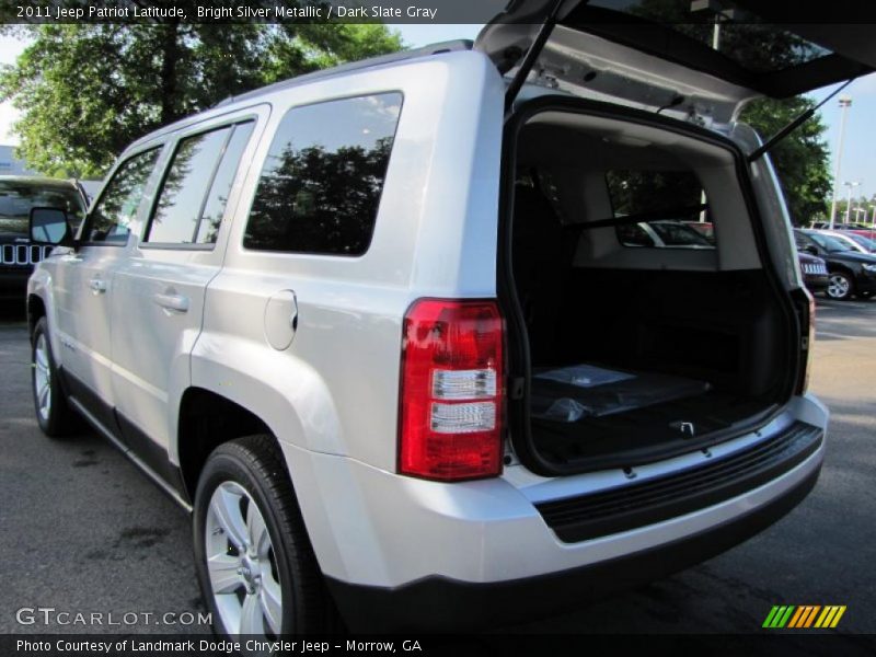 Bright Silver Metallic / Dark Slate Gray 2011 Jeep Patriot Latitude