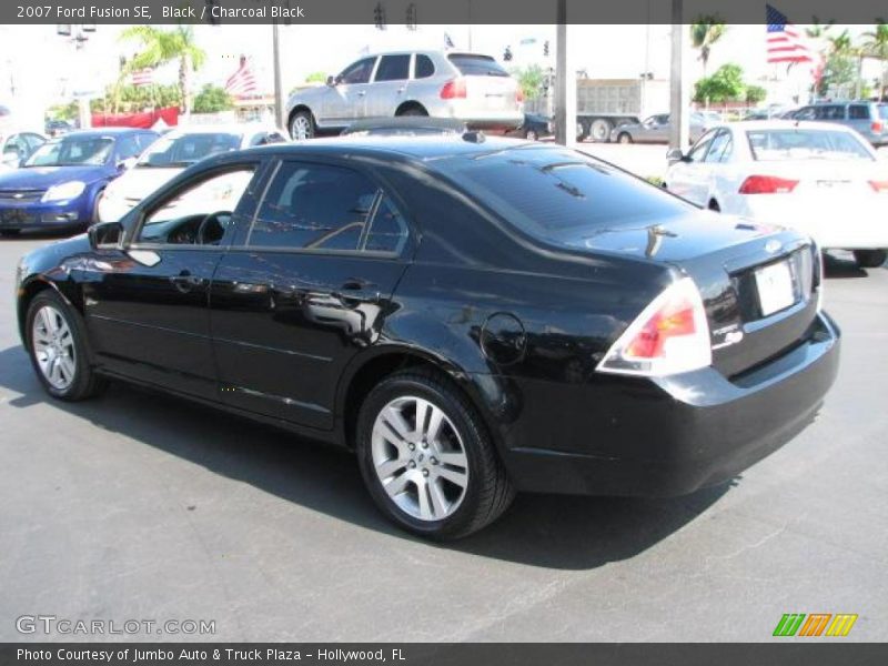 Black / Charcoal Black 2007 Ford Fusion SE