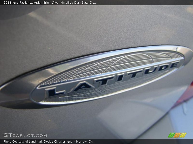 Bright Silver Metallic / Dark Slate Gray 2011 Jeep Patriot Latitude